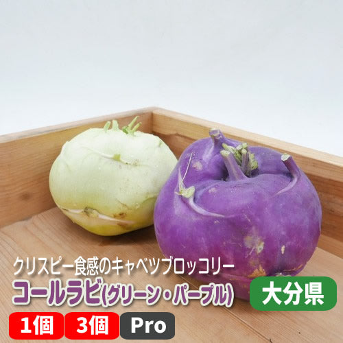 コールラビ 生食もOKなカブのようなキャベツブロッコリー 大分県産