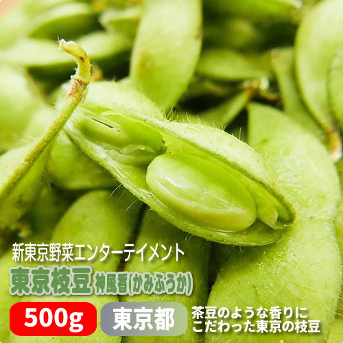 東京枝豆 神風香(かみふうか) 食感と旨味を引き出す茶豆風の香り 東京都産