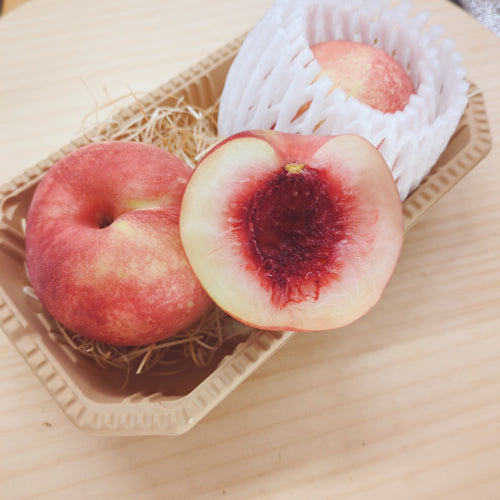 【期間限定】モモネク ハネージュ 白桃とネクタリンが合体した新しいファンシーフルーツ 岩手県産