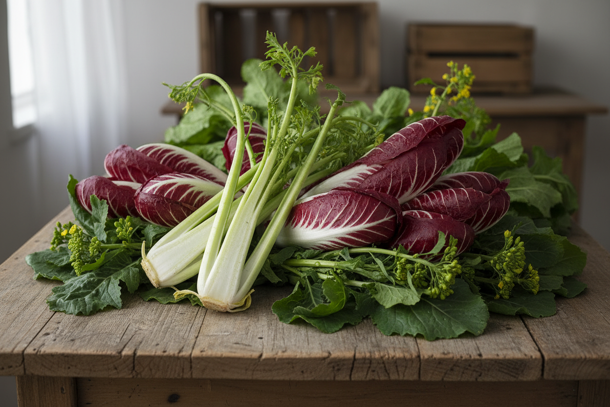冬の稀少な西洋野菜