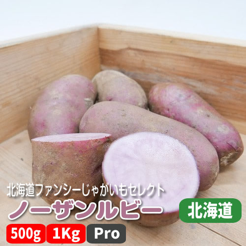 北海道ファンシーじゃがいも ノーザンルビー アントシアニン豊富なピンクのじゃがいも 北海道産