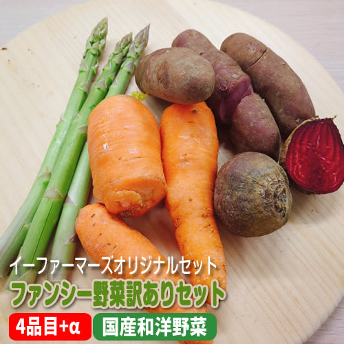 春の４種の【訳あり規格外】野菜セット 送料無料 裂け目,カット,シワ等有 国産品