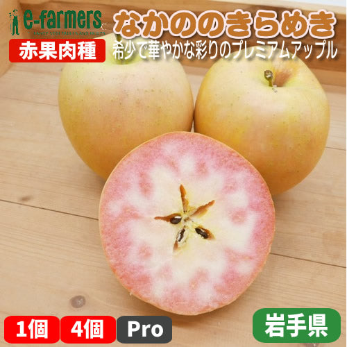 なかののきらめき |  希少で華やかな彩りのプレミアムアップル　岩手県産